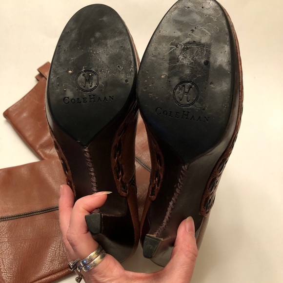 Cole Haan brown Kenna tall boots - Picture 5 of 6